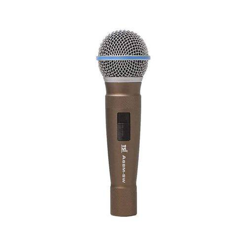 Microfone com Fio de Mão Dinâmico A68M SW - TSI