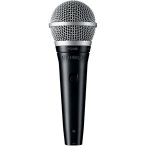 Microfone com Fio de Mão PGA 48 XLR - Shure