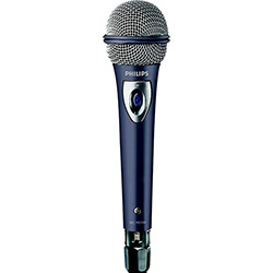 Microfone com Fio Dinâmico Prata - Philips