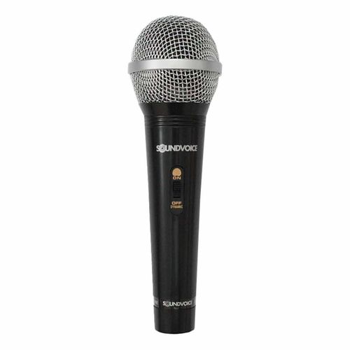 Microfone com Fio Dinâmico Soundvoice SM-100