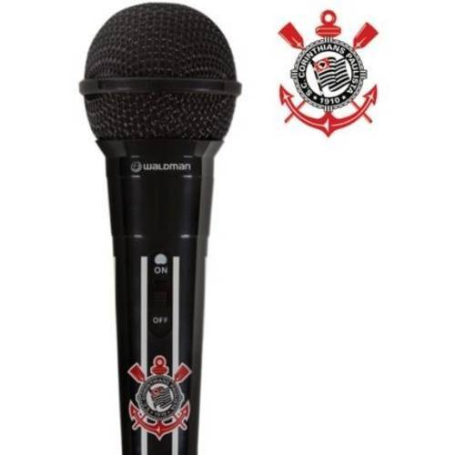 Microfone com Fio do Corinthians Mic-10 Waldman