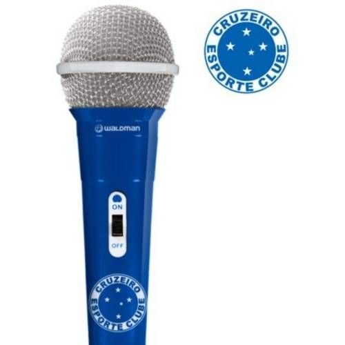 Microfone com Fio do Cruzeiro Mic-10 Waldman