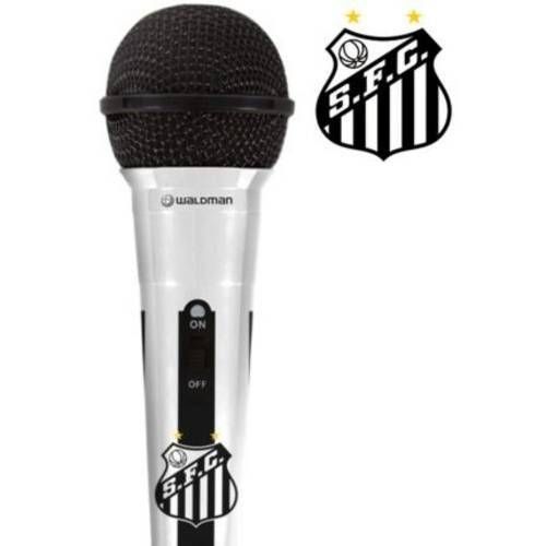Microfone com Fio do Santos Mic-10 Waldman