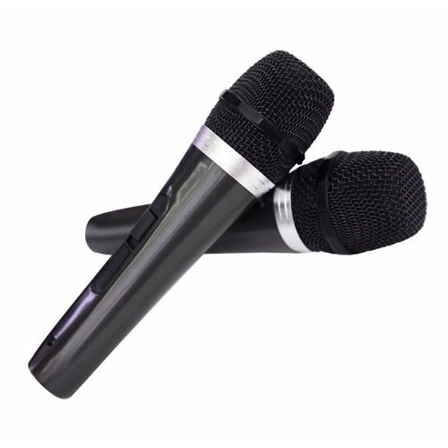 Microfone com Fio Duplo Profissional Modelo MT-1003