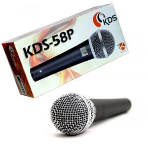 Microfone com Fio Kadosh KDS 58P