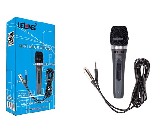 Microfone com Fio Lelong Le 198