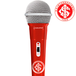 Microfone com Fio Licenciado do Internacional Mic-10 Waldman