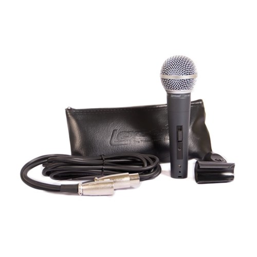 Microfone com Fio Lm-58S Cabo e Cachimbo-Lexsen