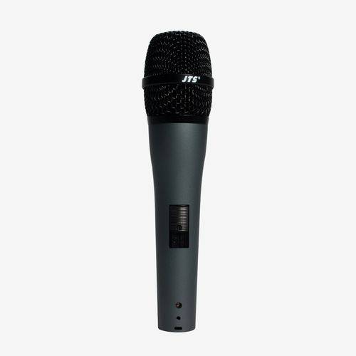 Microfone com Fio Mão Vocal Profissional Turbo Tk-350 Jts