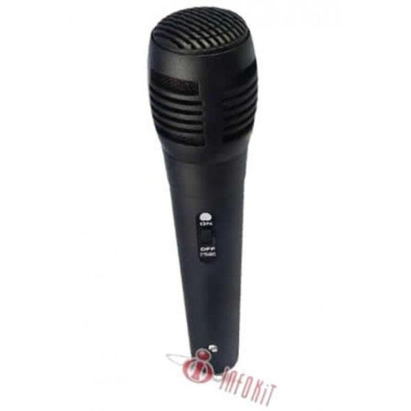 Microfone com Fio MIC-PF-10 Exbom - Infokit