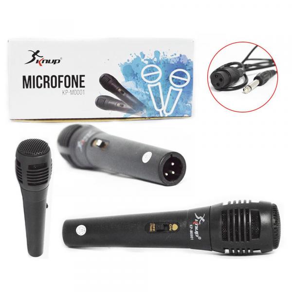 Microfone com Fio Multimidia Kp M0001 - Knup