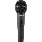 Microfone Com Fio P10 / Xlr Peavey Pv7