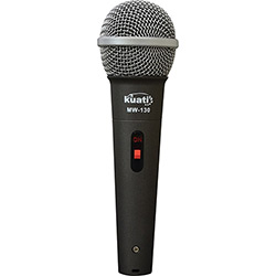 Microfone com Fio Preto MW-130 Kuati