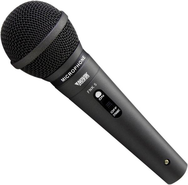Microfone com Fio Profissional FNK-5 - eu Quero Eletro