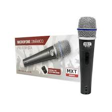 Microfone com Fio Profissional PRO BTM-57A - Mxt