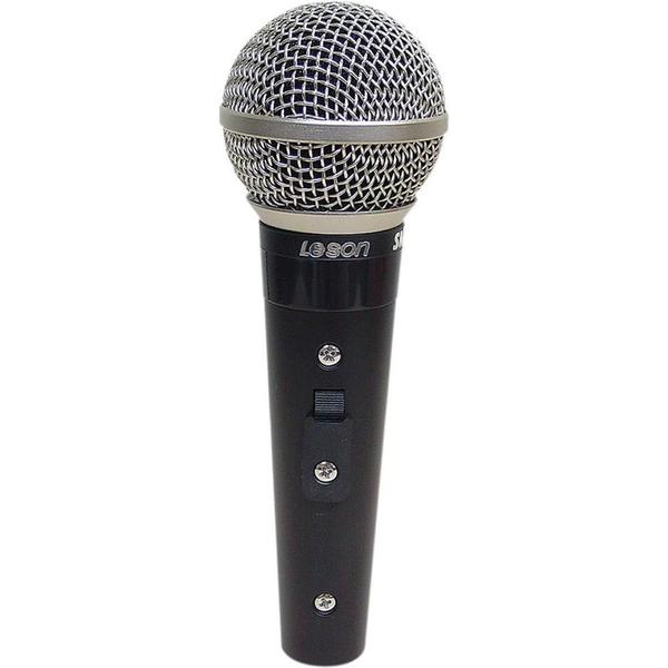 Microfone com Fio Profissional Sm58 Plus - Leson