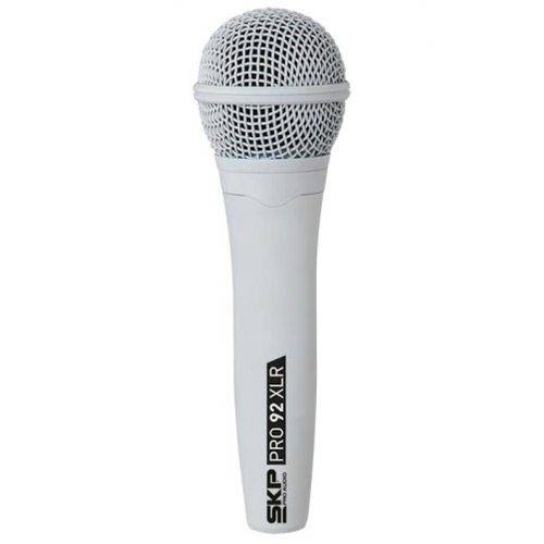 Microfone com Fio Skp Pro 92 Xlr Branco