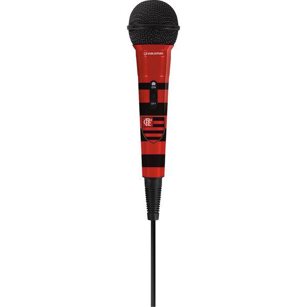 Microfone com Fio Waldman Flamengo MIC-Fla-10