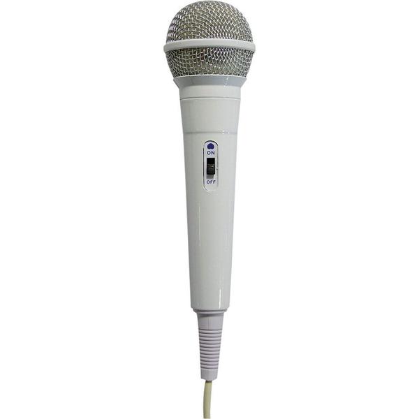 Microfone com Fio Waldman MIC-10 Branco