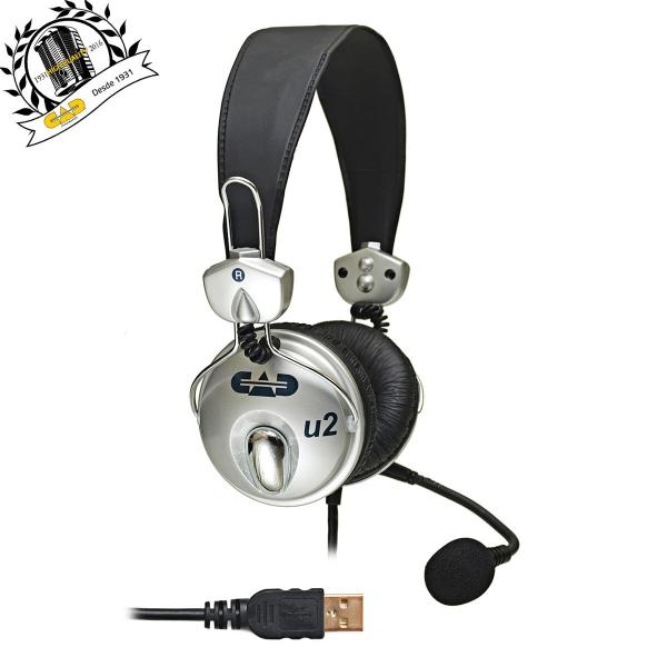Microfone - com Fone de Ouvido Conector USB U2 CAD ÁUDIO - Cad Audio