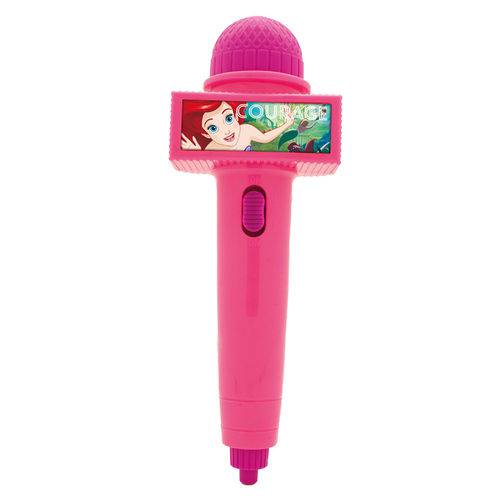 Microfone com Luz - Princesas Disney - Ariel - Toyng