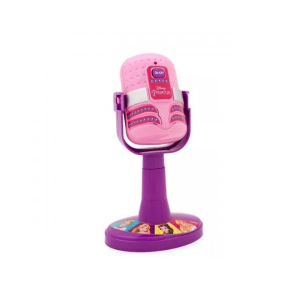 Microfone com Luz Princesas Disney - Toyng
