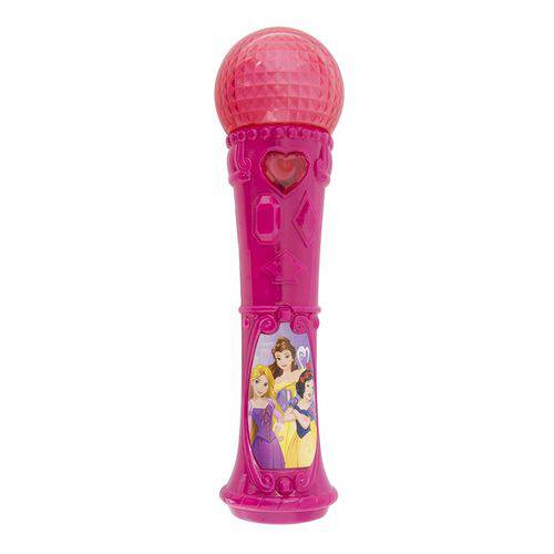 Microfone com Luz - Princesas Etitoys Dy-393