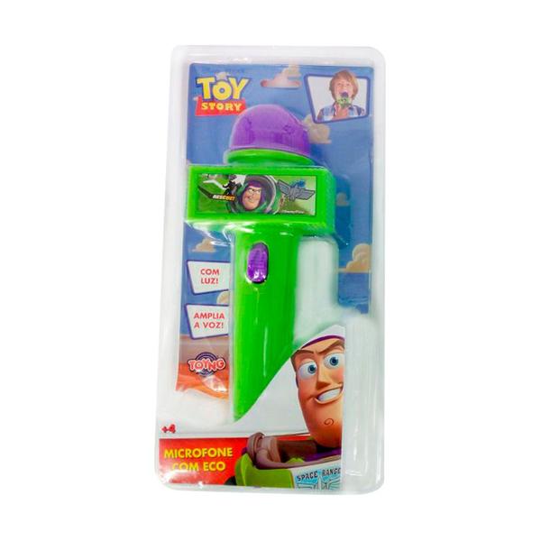 Microfone com Luz Verde Toy Story Toyng