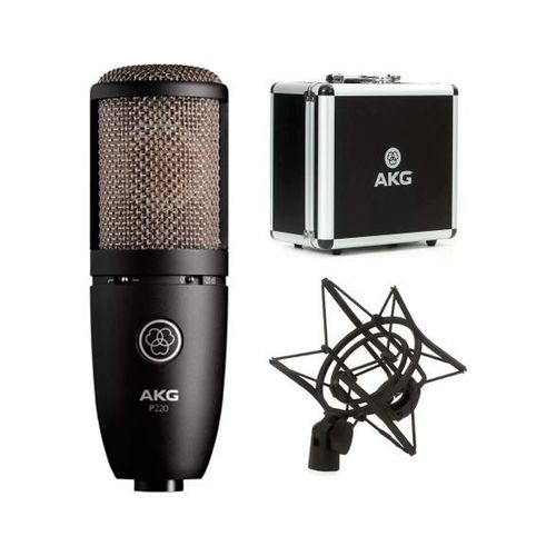 Microfone Condensador Akg P220 Perception - Preto