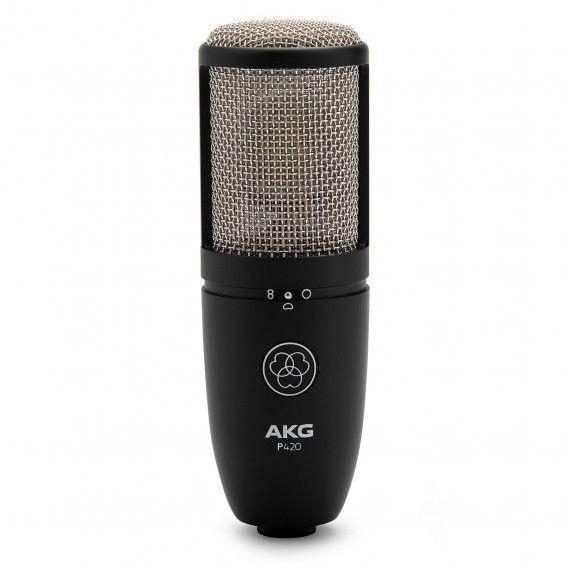 Microfone Condensador AKG P420 Perception Cápsula Dupla
