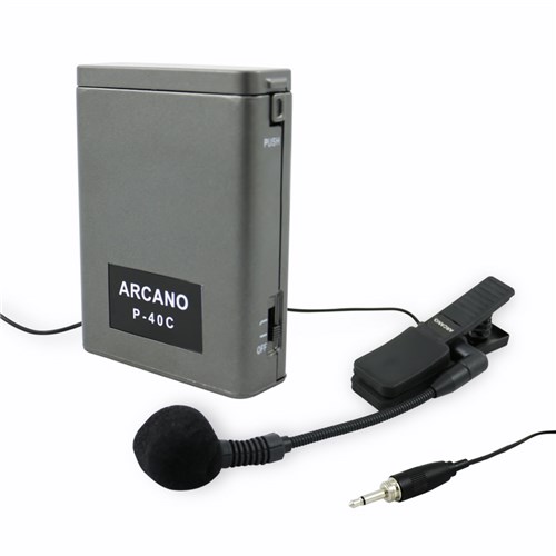 Microfone Condensador Arcano FD-1001 C/ Alimentador de Corpo