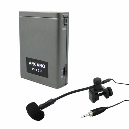 Microfone Condensador Arcano FD-1001B C/ Body Manchado