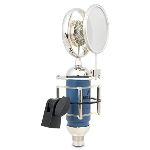 Microfone Condensador Arcano NEO-BLUEBALL C/bolsa para Transporte