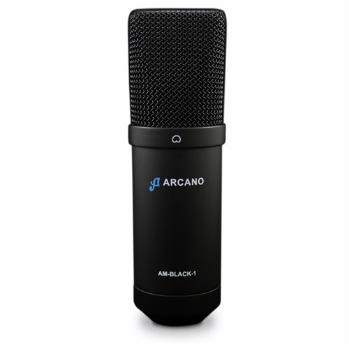 Microfone Condensador Arcano USB com Fio AM-BLACK-1
