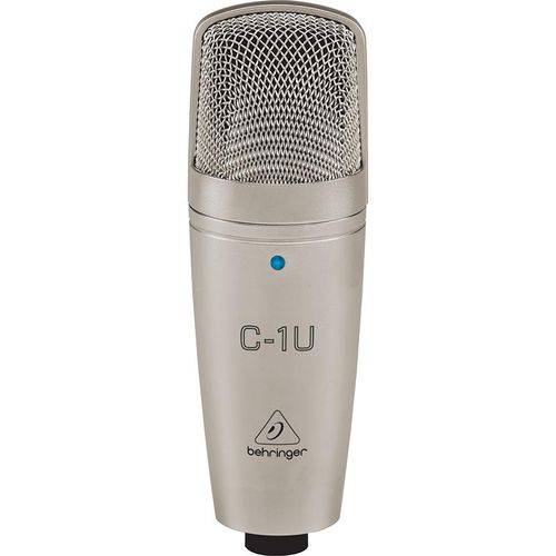 Microfone Condensador Behringer C-1u com Interface Usb Integrada