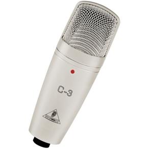 Microfone Condensador Behringer C3 Profissional com Duplo Diafragma