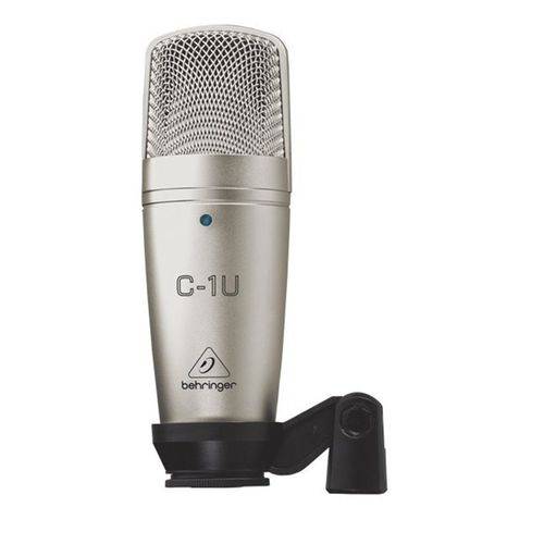 Microfone Condensador Behringer C1u Estúdio C/ Cabo USB