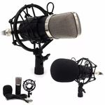 Microfone Condensador Bm-800 Profissional Gravação Estúdio