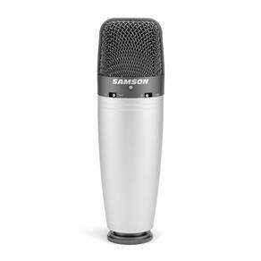 Microfone Condensador C03 Samson com Suporte e Bag