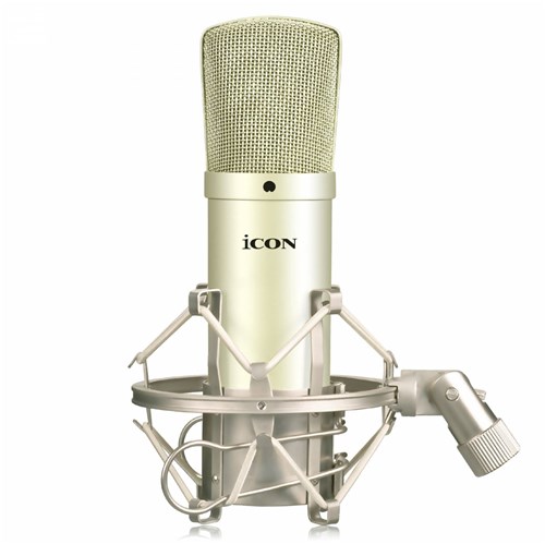 Microfone Condensador com Fio ICON M1 C/ Maleta