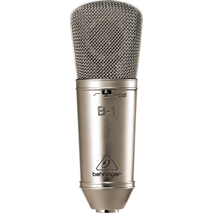 Microfone Condensador com Maleta e Tela B-1 Behringer