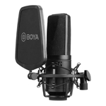 Microfone Condensador De Estúdio Boya By-m1000