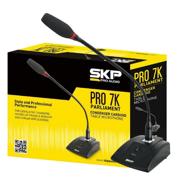 Microfone Condensador de Mesa Pro7k - SKP