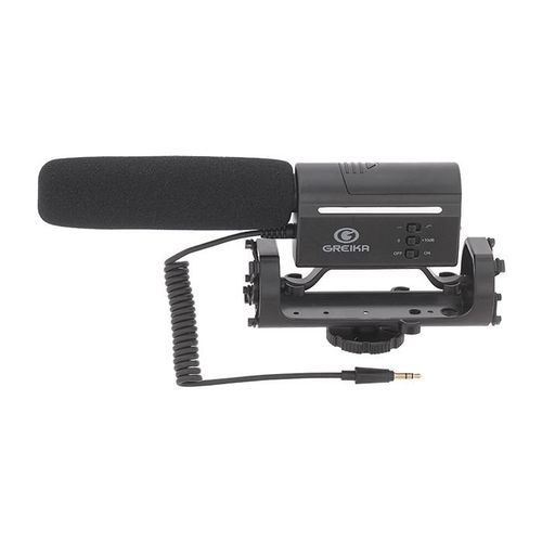 Microfone Condensador Direcional de Video Greika - Gk-sm10