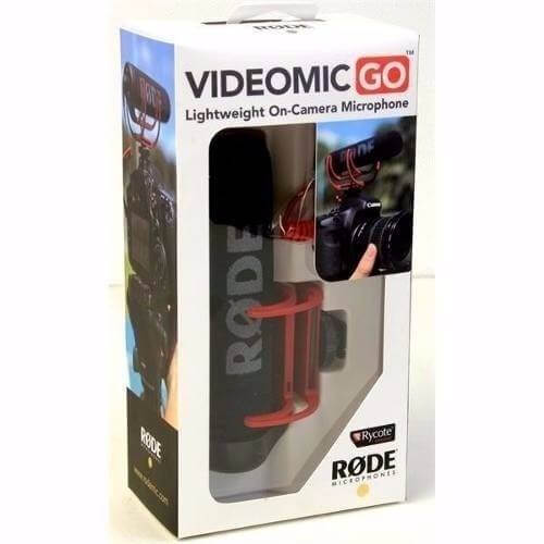 Microfone Condensador Direcional Røde Videomic Go Super Cardioide - Rode