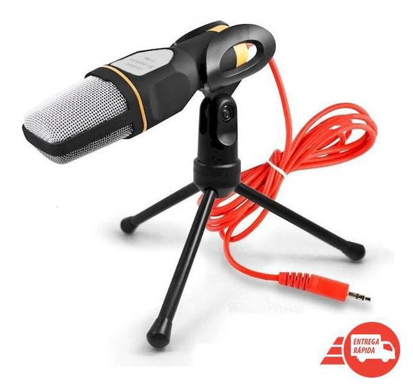 Microfone Condensador Gravação Q-888 Igual Sf666 + Tripe - Condenser