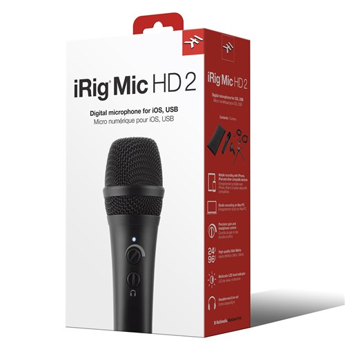 Microfone Condensador Ik Multimedia Irig Mic Hd 2