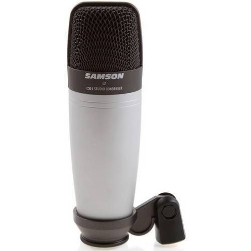 Microfone Condensador Instrumento Voz Estudio Samson C01