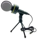 Microfone Condensador Lys com Fio Tripé P2 Xlr Sf-930 - M-9786