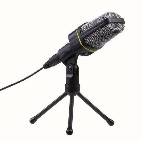 Microfone Condensador Multimidia com Tripe SF-920 - Importado